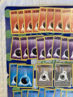 Pokemon 1999-2000 Energy Trading Card Lot (125) Rare/Vintage NM/LP TCG Fast Ship - Image 2