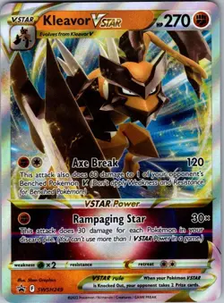 SWSH: Sword & Shield Promo Cards #SWSH249 Kleavor VSTAR - Image 1