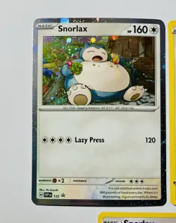Pokemon TCG Snorlax Promo/Cosmos Holo Card Lot Of 5 - Image 2