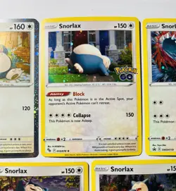 Pokemon TCG Snorlax Promo/Cosmos Holo Card Lot Of 5 - Image 3