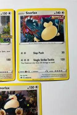 Pokemon TCG Snorlax Promo/Cosmos Holo Card Lot Of 5 - Image 4