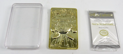 Pokemon Poliwhirl 1999 Burger King 23K Gold-Plated Trading Card W/Case & COA - Image 1
