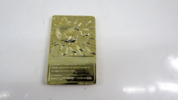 Pokemon Poliwhirl 1999 Burger King 23K Gold-Plated Trading Card W/Case & COA - Image 3