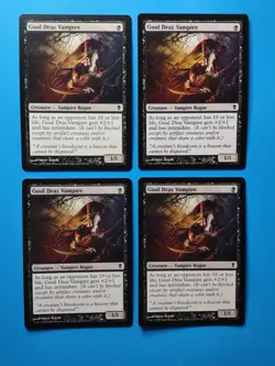MTG 4x Guul Draz Vampire x4 LP Zendikar Magic Playset - Image 2