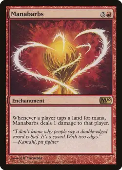 Manabarbs [Magic 2010 (M10) - 149] LP - Image 1