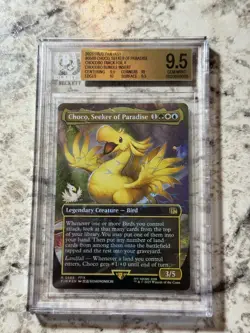 Choco Seeker of Paradise CHOCOBO TRACK FIN 469 BGS 9.5 (MTG Final Fantasy 2025) - Image 1