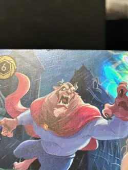 Disney Lorcana Beast Relentless 210/204 Enchanted Rise of the Floodborn MP/LP - Image 3