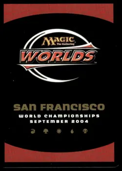2004 MTG World Championship Windswept Heath Land Julien Nuijten - NM - Image 2