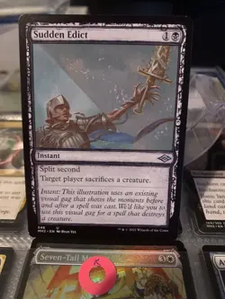 MTG Sudden Edict Modern Horizons 2 346 Regular Uncommon - Image 1