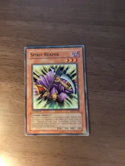 YUGIOH Common Spirit Reaper SD2-EN006 1st Edition PLAYED - Image 1