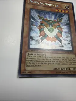 Yugioh 1x Nova Summoner STON-EN065 Secret Rare 1st Edition Near Mint - Image 2