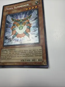 Yugioh 1x Nova Summoner STON-EN065 Secret Rare 1st Edition Near Mint - Image 3