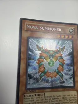 Yugioh 1x Nova Summoner STON-EN065 Secret Rare 1st Edition Near Mint - Image 5