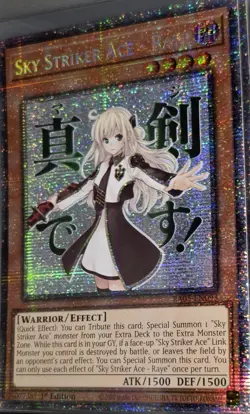 Sky Striker Ace - Raye RA05-EN093 Starlight Rare 1st Edition Yu-Gi-Oh NM - Image 1