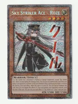 Yu-Gi-Oh! TCG Sky Striker Ace - Roze RA05-EN133 Starlight Rare - M/NM - Image 1
