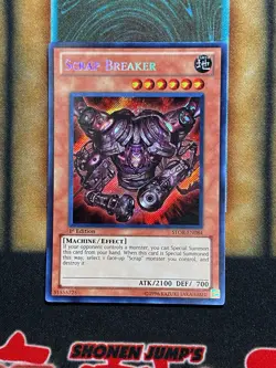 Yugioh Scrap Breaker STOR-EN084 Secret Rare 1st Ed NM - Image 1