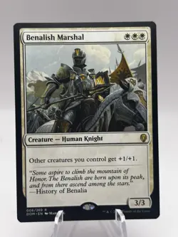 Benalish Marshal 006/269 Dominaria DOM MTG LP - Image 1