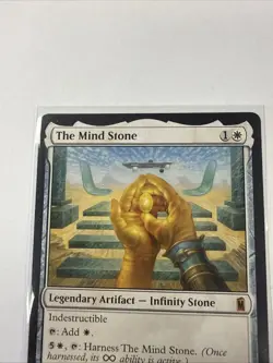 The Mind Stone 21 NM Marvel Super Heroes MTG X1 - Image 3