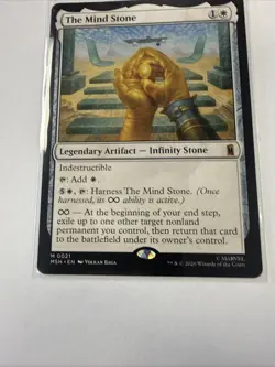 The Mind Stone 21 NM Marvel Super Heroes MTG X1 - Image 4