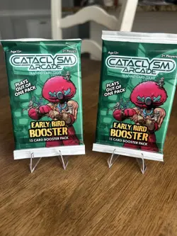 Cataclysm Arcade Early Bird Booster Pack Lot of 2 - 15 Cards Each, English 13+ - Image 1