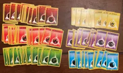 Pokemon TCG - SHADOWLESS ENERGY LOT of 194 Cards (Vintage WOTC) - MP (Read Desc) - Image 1