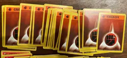 Pokemon TCG - SHADOWLESS ENERGY LOT of 194 Cards (Vintage WOTC) - MP (Read Desc) - Image 2