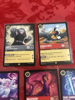 Disney Lorcana Legendary Lot - 9 Cards - Various Sets - Mint All in Photos - Image 2