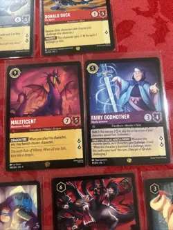 Disney Lorcana Legendary Lot - 9 Cards - Various Sets - Mint All in Photos - Image 3