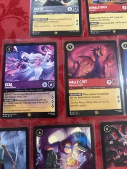Disney Lorcana Legendary Lot - 9 Cards - Various Sets - Mint All in Photos - Image 4