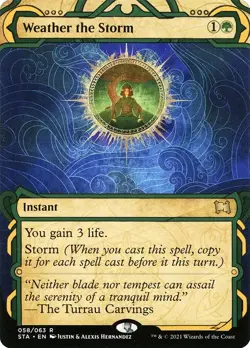 [MTG] Weather the Storm (Showcase) (058) (STA) NM - Image 1