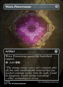 [MTG] Worn Powerstone (Showcase) (0120) (LCC) NM - Image 1