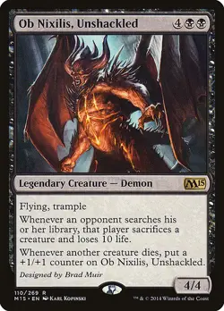 [MTG] Ob Nixilis, Unshackled (110) (M15) NM - Image 1