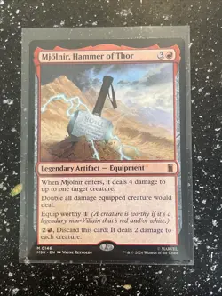 Mjolnir, Hammer of Thor - M:TG Marvel Super Heroes M0146 NM - Image 1