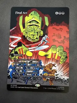 Final Act (Borderless) Marvel Universe Eternal-Legal Regular - Image 1
