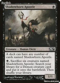 MTG Shadowborn Apostle [M14 - 114] LP - Image 1