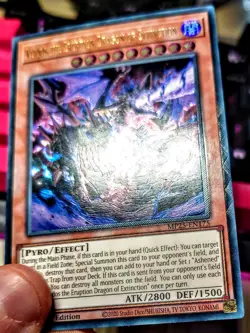 Yu-Gi-Oh! Ultimate Rare Style Veidos The Eruption Dragon of Extinction - Image 2