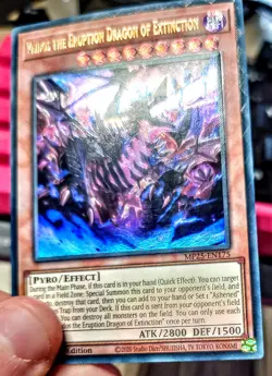 Yu-Gi-Oh! Ultimate Rare Style Veidos The Eruption Dragon of Extinction - Image 3