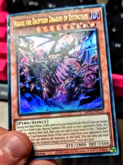 Yu-Gi-Oh! Ultimate Rare Style Veidos The Eruption Dragon of Extinction - Image 4