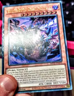 Yu-Gi-Oh! Ultimate Rare Style Veidos The Eruption Dragon of Extinction - Image 5