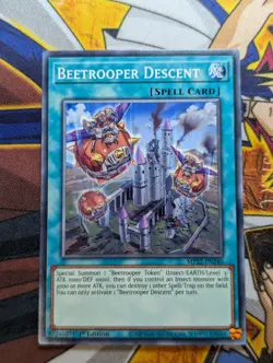 Beetrooper Decent MP22-EN240 1st Edition YuGiOh TCG Card - Image 1