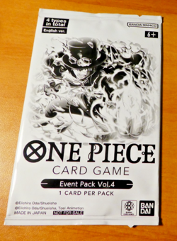 ONE PIECE CARD ENGLISH EVENT PACK VOL.4 X1 BOOSTER SEALED MINT - Image 1