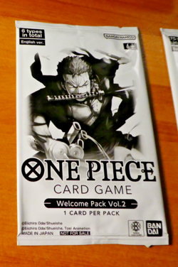 ONE PIECE CARD ENGLISH WELCOME PACK VOL.2 X1 BOOSTER SEALED NEUF - Image 1
