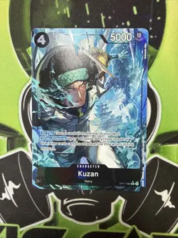 One Piece TCG English OP11-084 Kuzan Alt Art Parallel NM - Image 1