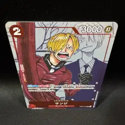 Sanji OP01-013 R Parallel 25th Anniversary ONE PIECE Card Japanese NM - Image 4
