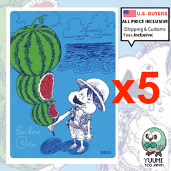 Luffy Metakira Natsucomi Summer Comic 2026 Promo 5 Set Oda ONE PIECE Japanese - Image 1
