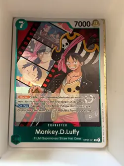 OP02-041 Monkey.D.Luffy English R One Piece TCG Card Game - Image 1