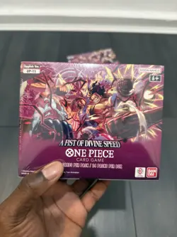 One Piece OP11 Booster Box - A Fist Of Divine Speed - SEALED- English - Image 1