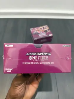 One Piece OP11 Booster Box - A Fist Of Divine Speed - SEALED- English - Image 2