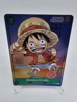 One Piece Monkey.D.Luffy (P-037) (1st Anniversary Tournament) - Promo Card - Image 1