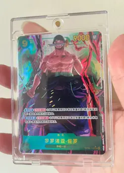 One Piece Card Chinese Rulers of the Twin Wall Roronoa Zoro OP06-118 SEC - Image 1